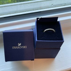 Swarovski anniversary band